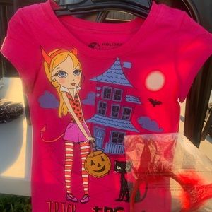 Trick or treat Girls shirt Size XS